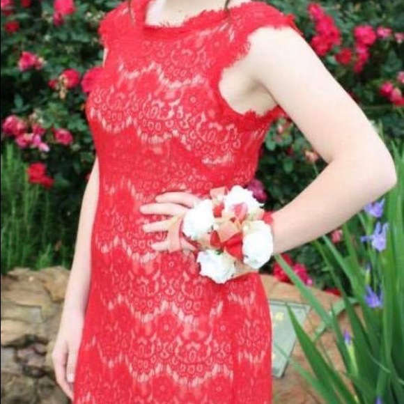 COPY - Red prom dress - Picture 2 of 4